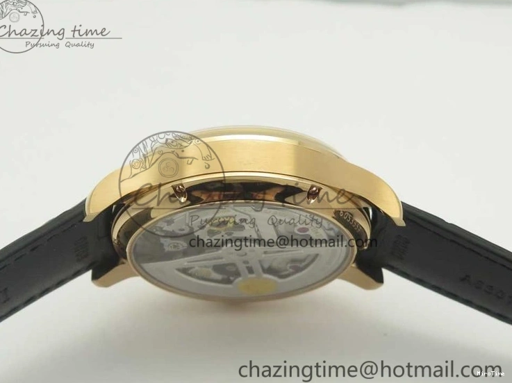 MIROTIME 0107 Thermal Portuguese Real PR Real Annual Calendar IW503501 RG ZF 1:1 Best Edition White Dial on Black Leather Strap A 7150